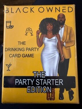 Black Owned The Party Starter Edition - Yellow Box